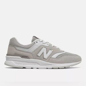 New Balance 997H Grey and Lilac Sneakers